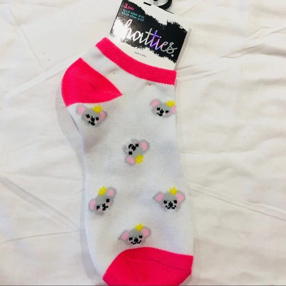 Socks PANDAS, KOWOLA, WHITE & PASTEL! 7 prs